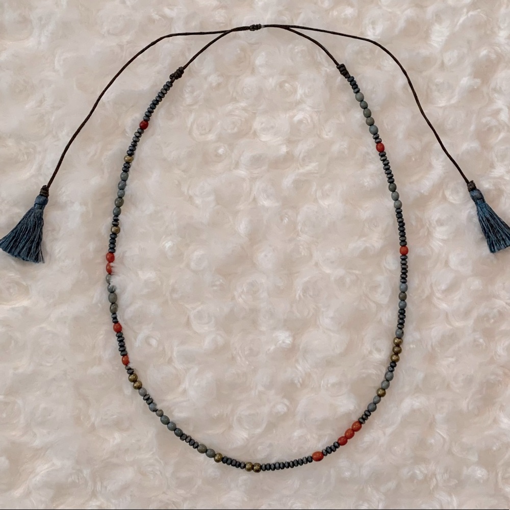 Noonday Collection adjustable beaded necklace